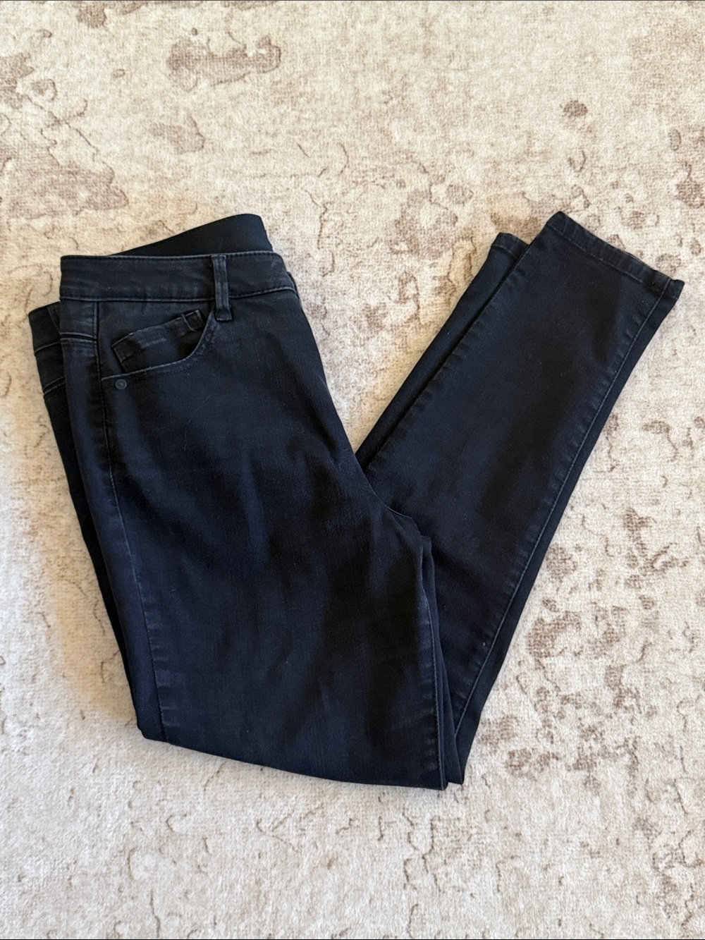 Democracy Black Ankle Skinny Jeans